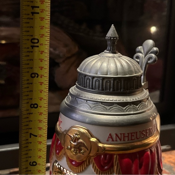 Anheuser-Busch "MARTHA" STEIN Ceramic Opera Card Ltd Ed Bud CS300 With Box - Picture 12 of 13